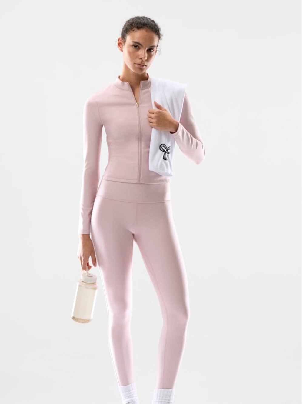 GloTone™ Venture Zip-Up - Dusty Pink